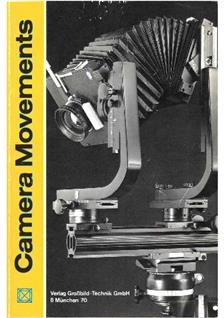 Linhof Monorail M 679 manual. Camera Instructions.